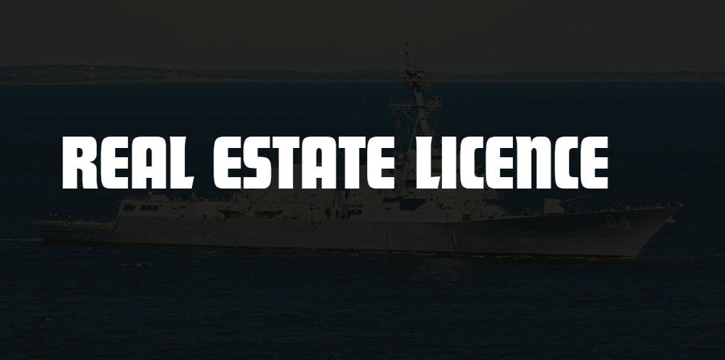 real estate licence