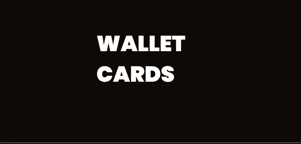 wallet cards