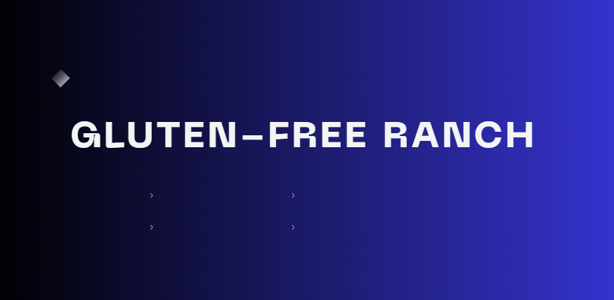 gluten free ranch