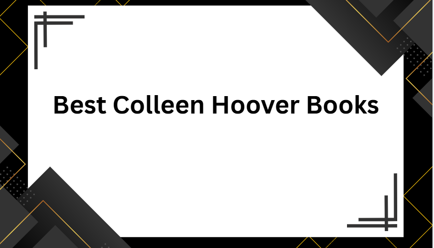Best Colleen Hoover Books