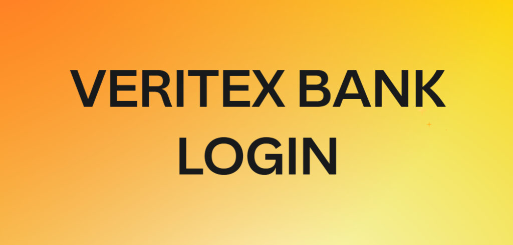 Veritex Bank login